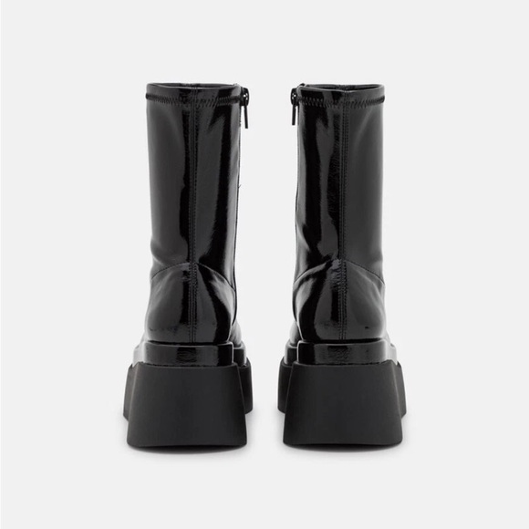 Spring Mars Vegan Leather Platform Boots - Picture 4 of 13